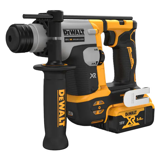 SDS PLUS 16mm 18V XR BRUSHLESS motor 2 x 5Ah hammer drill in TSTACK CASE and ACCESSORIES - DeWALT - DCH172P2T-QW SDS PLUS 16mm 18V XR BRUSHLESS motor 2 x 5Ah hammer drill in TSTACK CASE and ACCESSORIES - DeWALT - DCH172P2T-QW